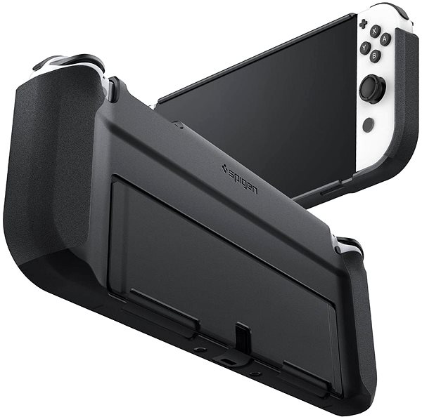 Obal na Nintendo Switch Spigen Thin Fit Black Nintendo Switch OLED ...