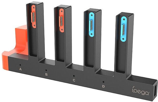 Nabíjecí stanice iPega SW2185 Nabíjecí Stanice pro JoyCon Ovladače Nintendo Switch 2 Black ...