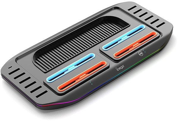 Nabíjecí stanice iPega SW2210 Multifunkční Nabíjecí RGB Stojan pro Nintendo Switch 2 Black ...