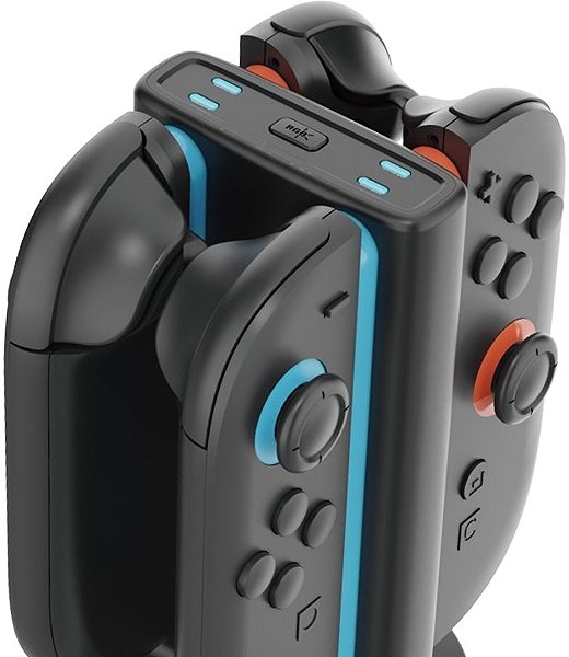Nabíjecí stanice iPega SW2051 Nabíjecí Stanice s RGB pro JoyCon Ovladače Nintendo Switch 2 Black ...