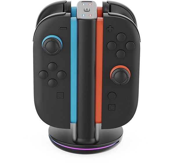 Nabíjecí stanice iPega SW2051 Nabíjecí Stanice s RGB pro JoyCon Ovladače Nintendo Switch 2 Black ...