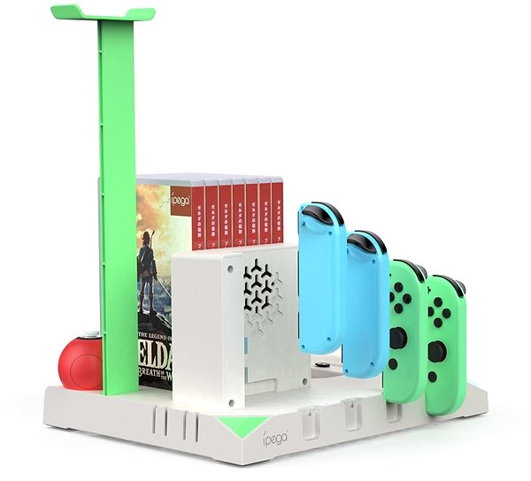 Nabíjecí stanice iPega SW036 Nabíjecí Stanice s Chlazením pro Nintendo Switch White ...