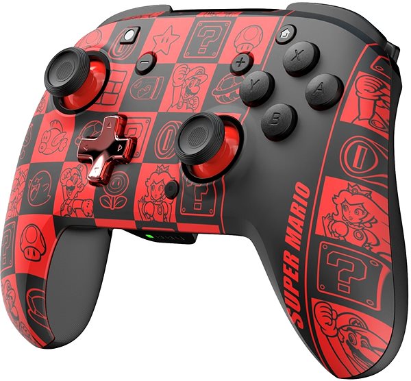 Gamepad PDP Pad Wireless Rematch - Super Icons Glow in the Dark - Nintendo Switch ...