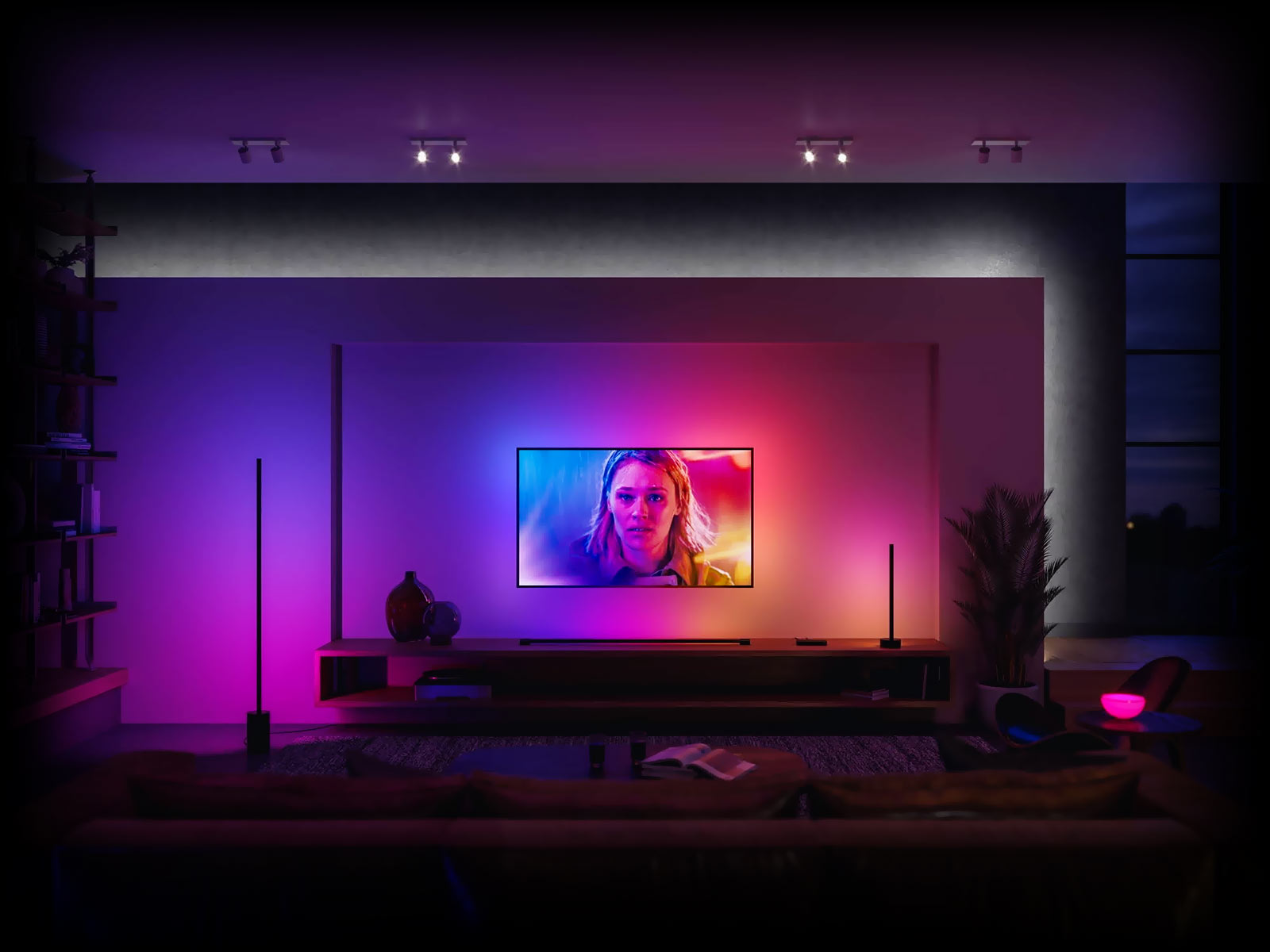 Lustr Philips Hue Light Guide kabel černý E27 929003152101 | bscom.cz