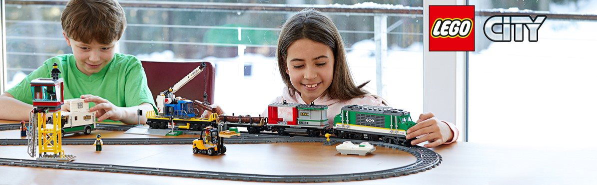 LEGO stavebnice LEGO City Trains 60198 Nákladní vlak 5702016109795