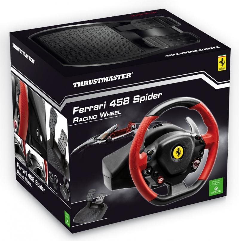 Thrustmaster Ferrari 458 Spider Racing Wheel pro XBOX ONE