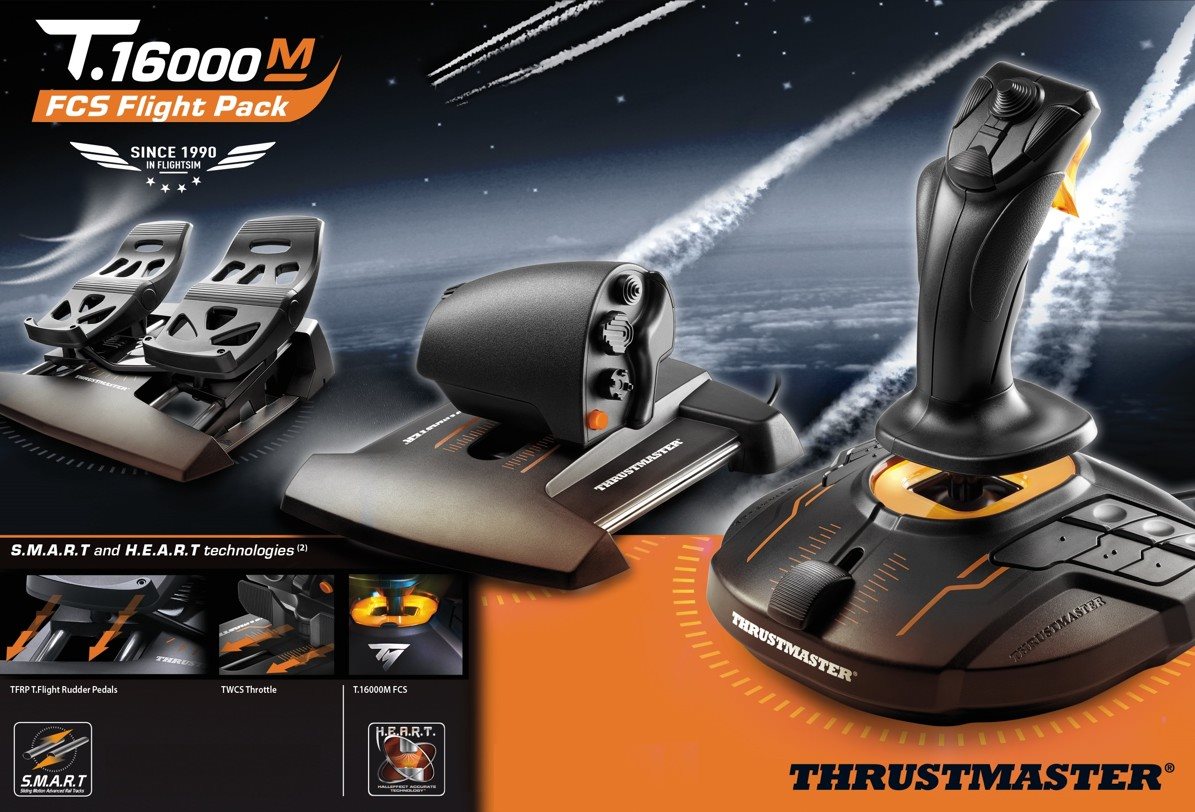 Thrustmaster T.16000M Flight Pack
