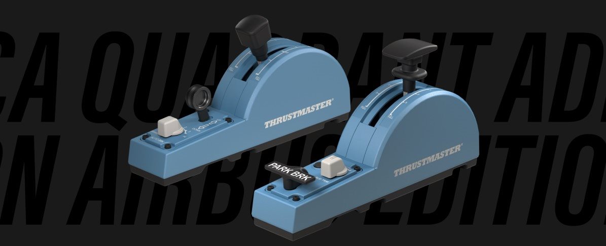 Herní ovladač Thrustmaster TCA Quadrant ADD-ON Airbus Edition