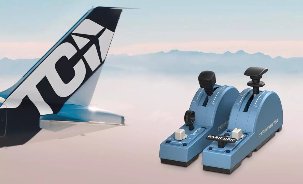 Herní ovladač Thrustmaster TCA Quadrant ADD-ON Airbus Edition