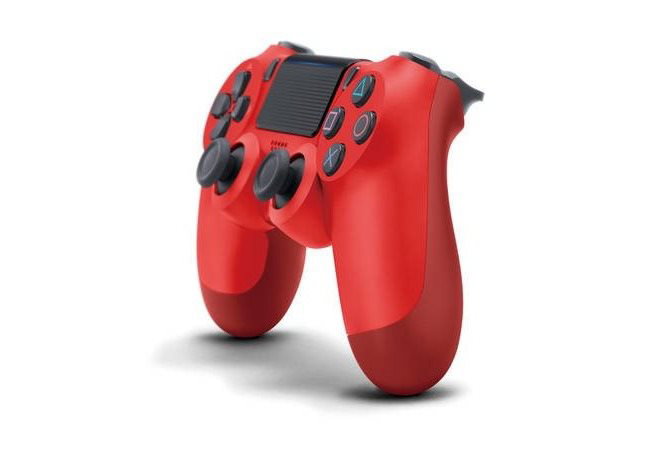 Gamepad Sony PS4 Dualshock 4 V2 - Magma Red + Marvels Spider-Man