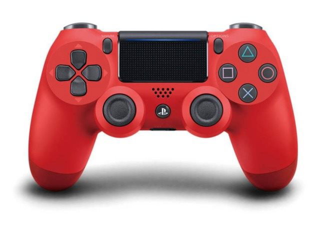 Gamepad Sony PS4 Dualshock 4 V2 - Magma Red + Marvels Spider-Man