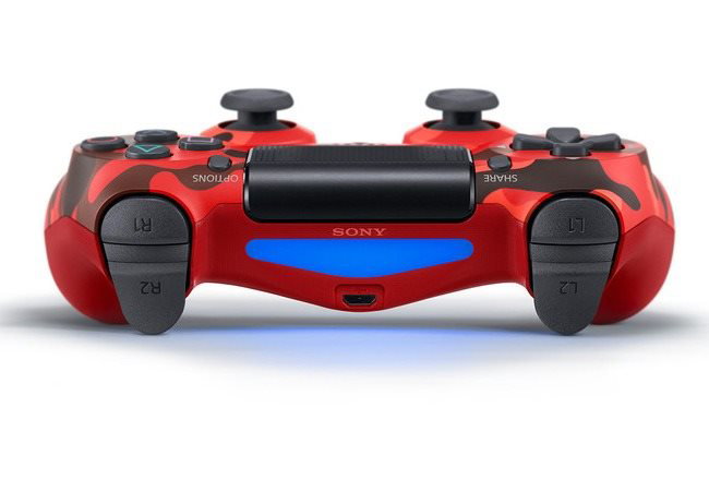 Gamepad Sony PS4 Dualshock 4 V2 - Magma Red + Marvels Spider-Man