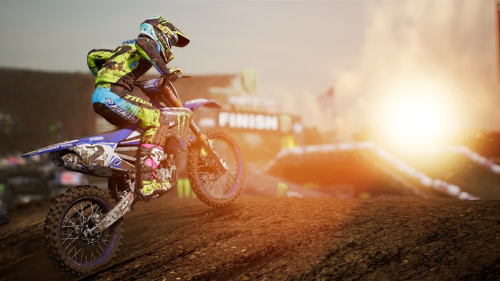Grafická stránka hry je neskutečná Monster Energy Supercross - grafická stránka hry