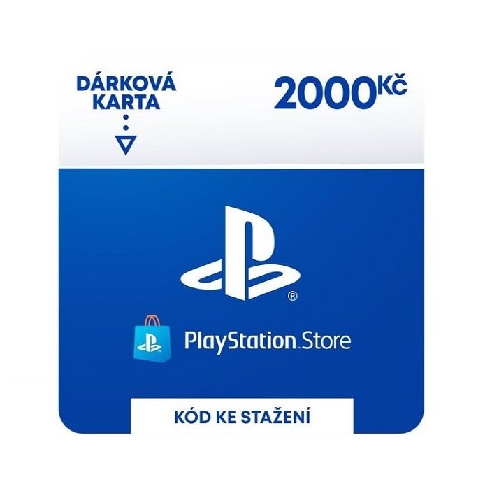 PlayStation Store - Kredit 2000 Kč - CZ Digital PlayStation Store - Kredit 2000 Kč - CZ Digital