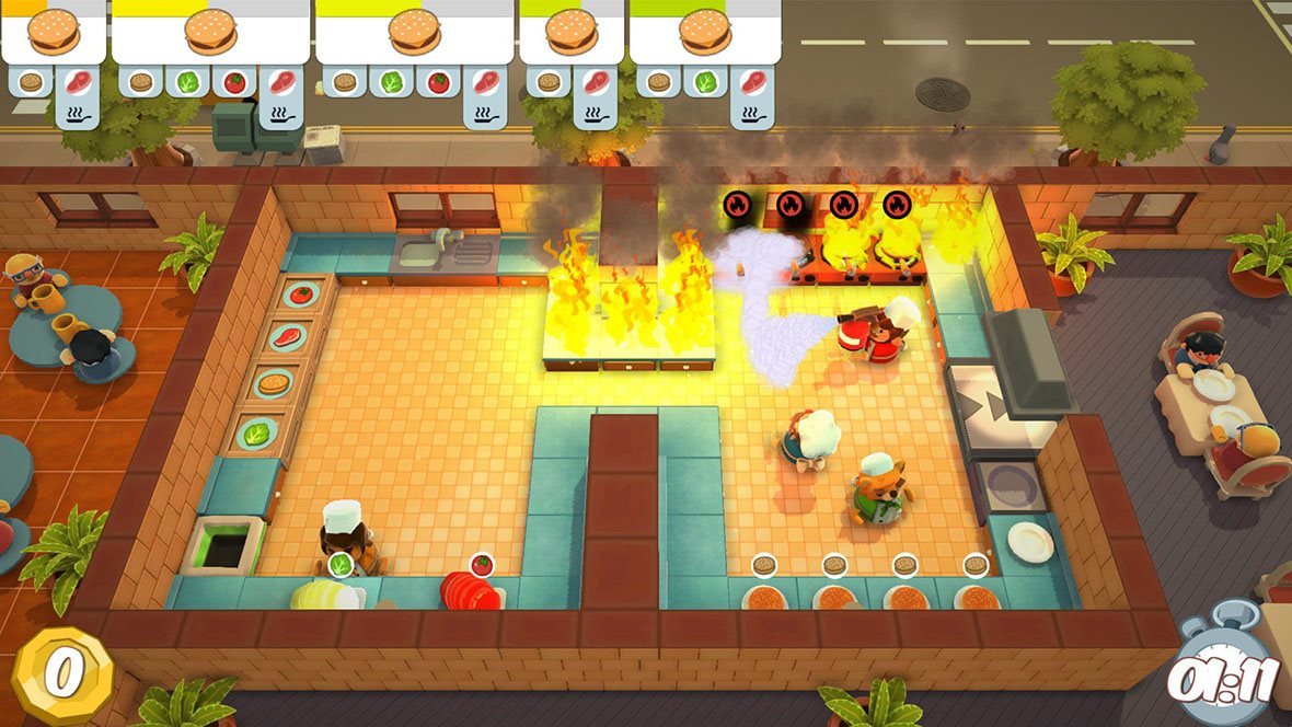 Overcooked! + Overcooked! 2 - Double Pack - Nintendo Switch
