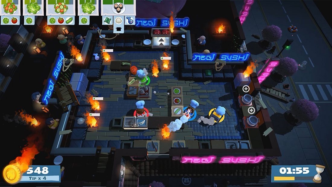 Overcooked! + Overcooked! 2 - Double Pack - Nintendo Switch