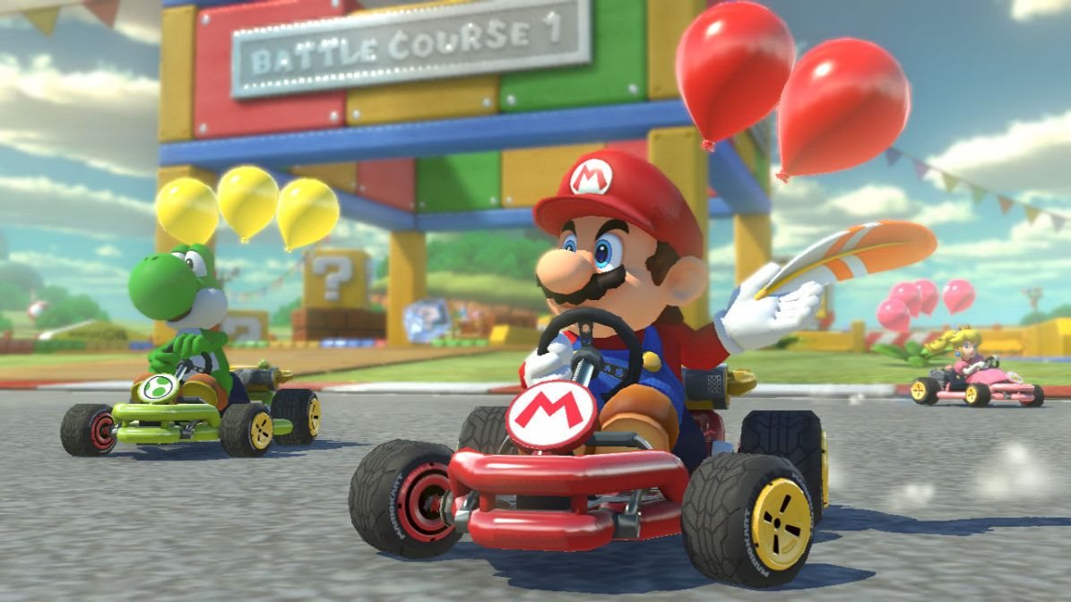 Mario Kart 8 Deluxe - Nintendo Switch Mario Kart 8 Deluxe - Nintendo Switch