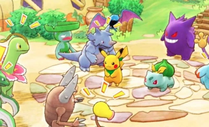 Pokémon Mystery Dungeon: Rescue Team DX, screenshot