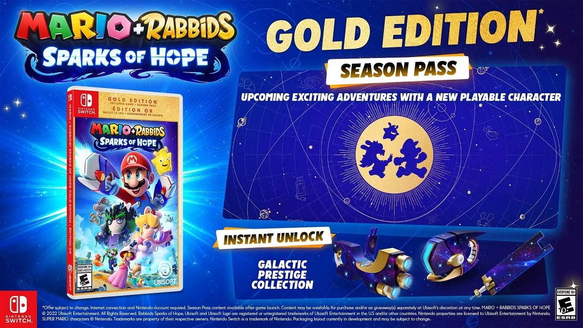 Mario + Rabbids Sparks of Hope: Gold Edition - Nintendo Switch Mario + Rabbids Sparks of Hope: Gold Edition - Nintendo Switch