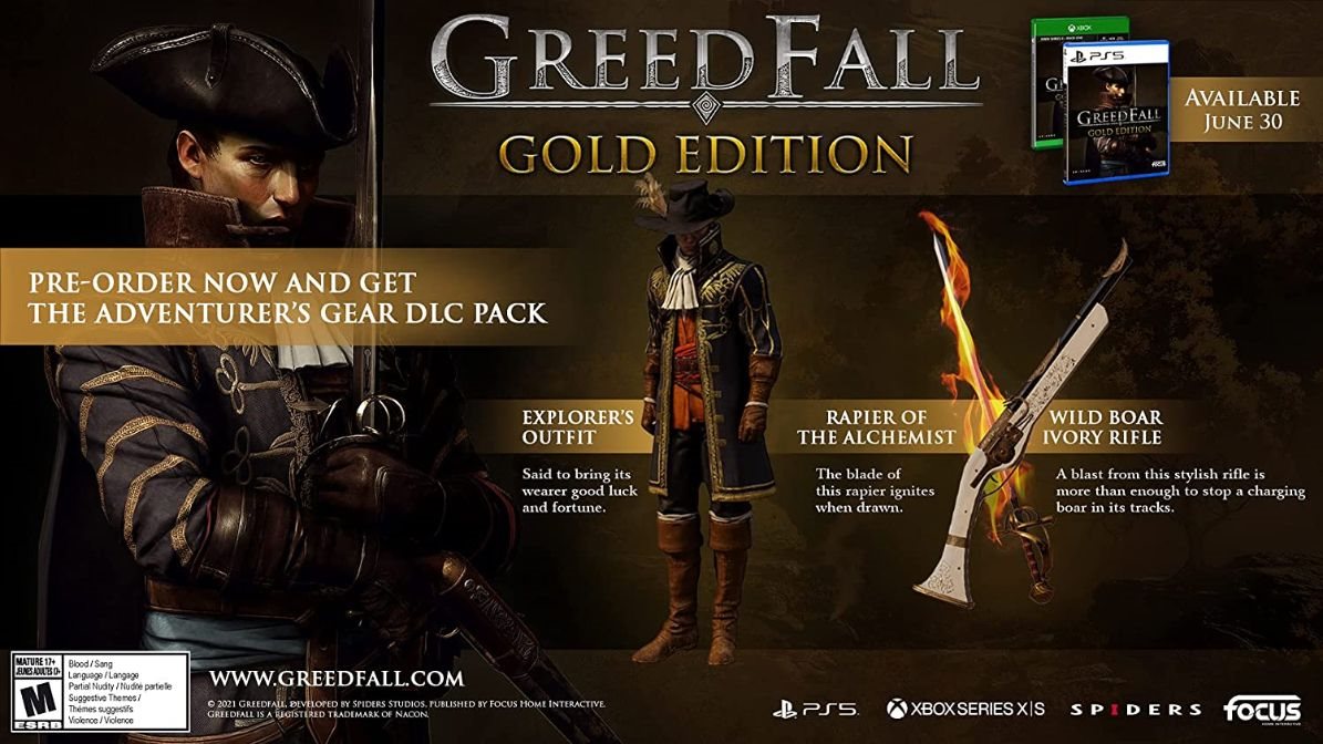 Greedfall - Gold Edition