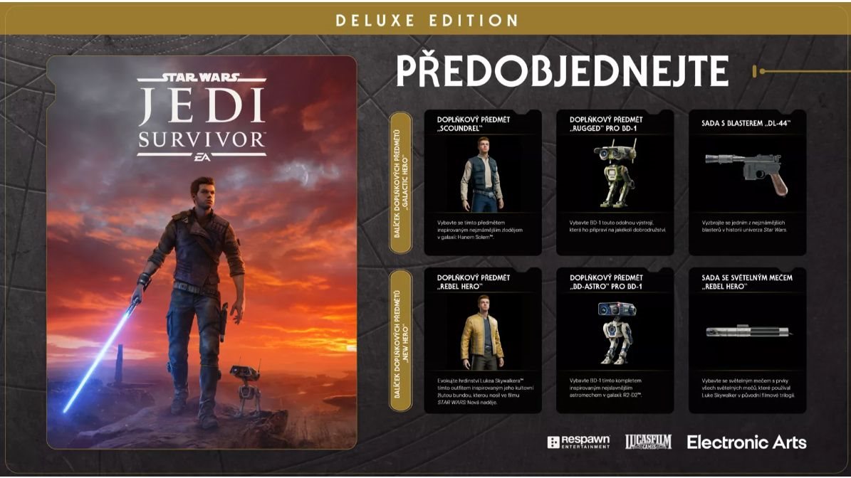 Star Wars Jedi: Survivor - Deluxe Edition - Xbox Series X Star Wars Jedi: Survivor - Deluxe Edition - Xbox Series X