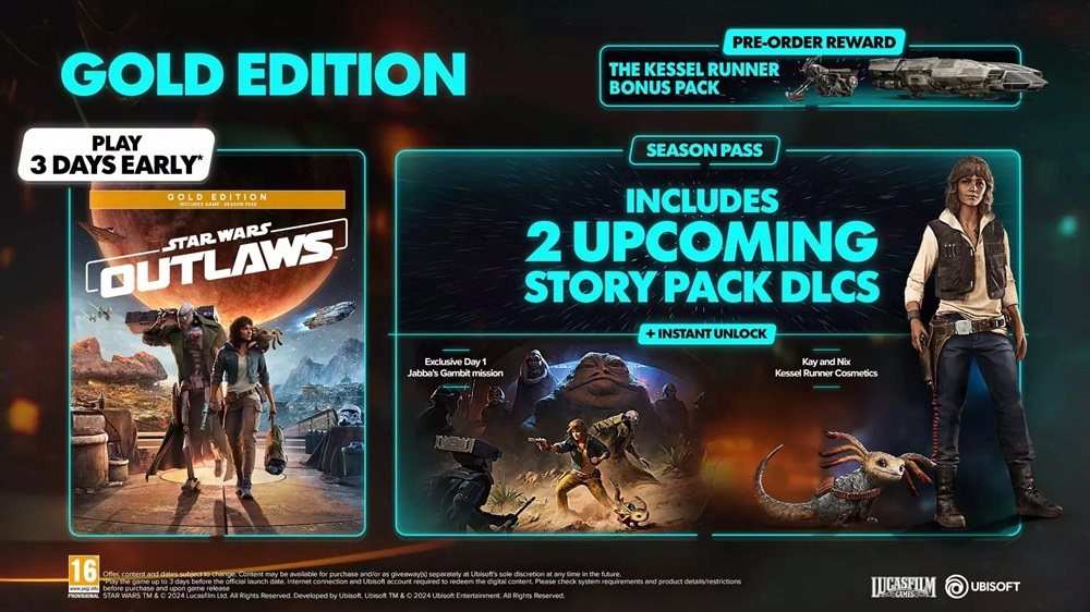 Star Wars Outlaws - Gold Edition Xbox Series X